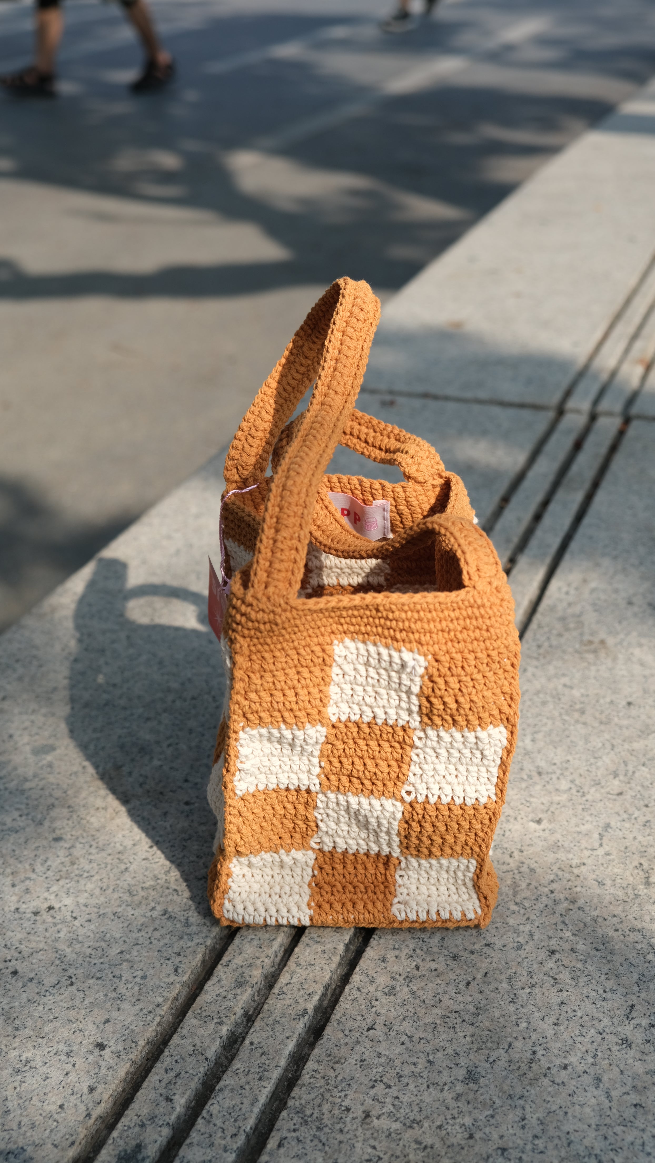 Sreepp手工編織包-焦糖奶茶