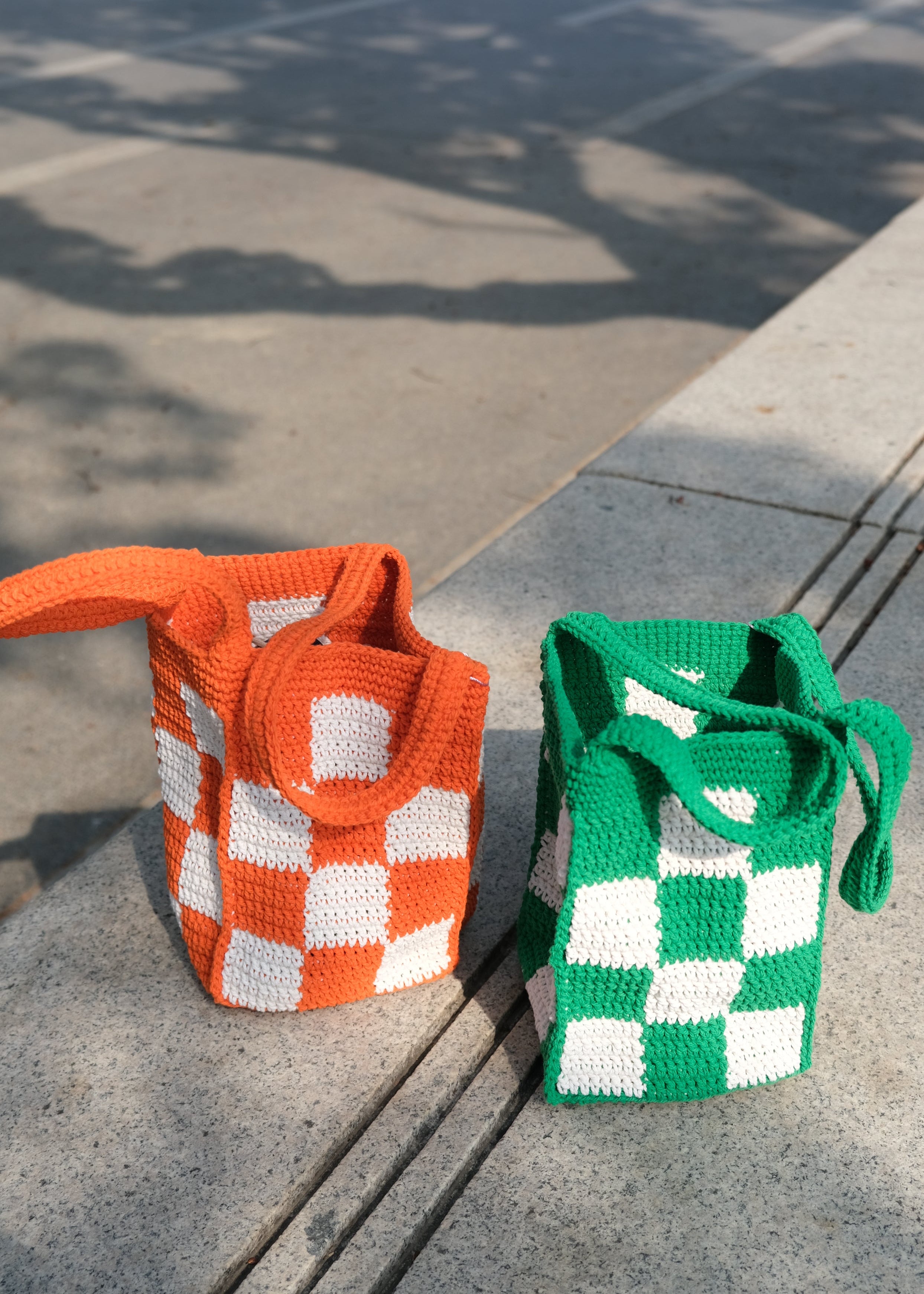 Sreepp手工編織包-橘子汽水