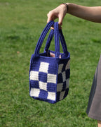 Sreepp手工編織包-藍色小精靈