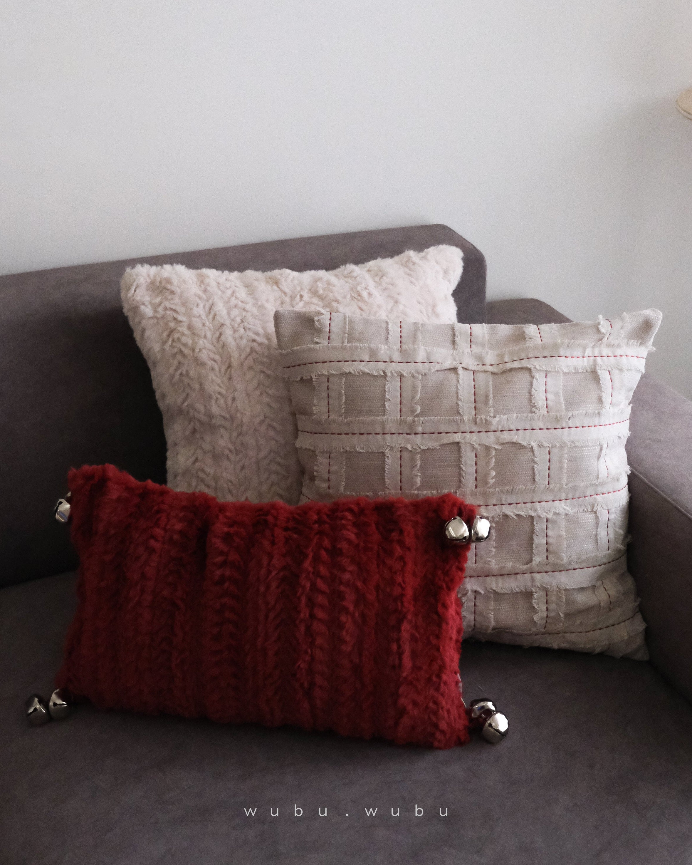 Noël 鈴鐺腰枕套