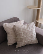 Noël 格子車線抱枕套