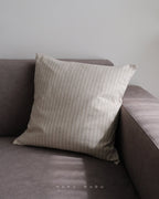 Crema 棉麻寬線抱枕套