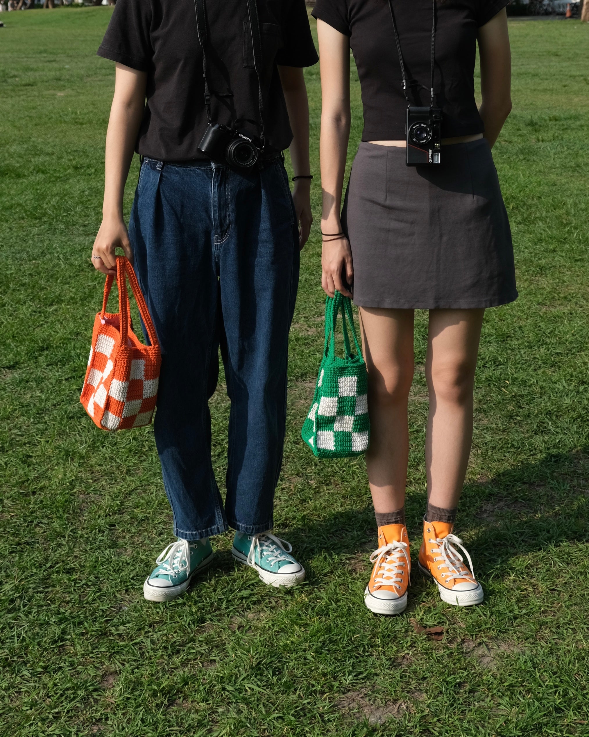 Sreepp手工編織包-橘子汽水