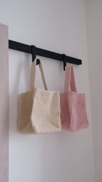 Sreepp手工編織包-米白