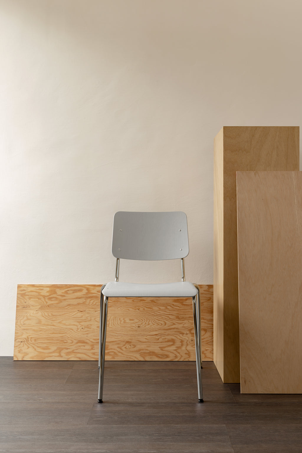 FORE Chair - 灰/電鍍