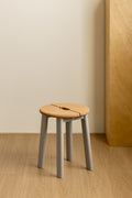 BRAVO Stool - 軟木椅座 - 灰