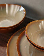 Amber Lagoon 不規則陶瓷碗盤