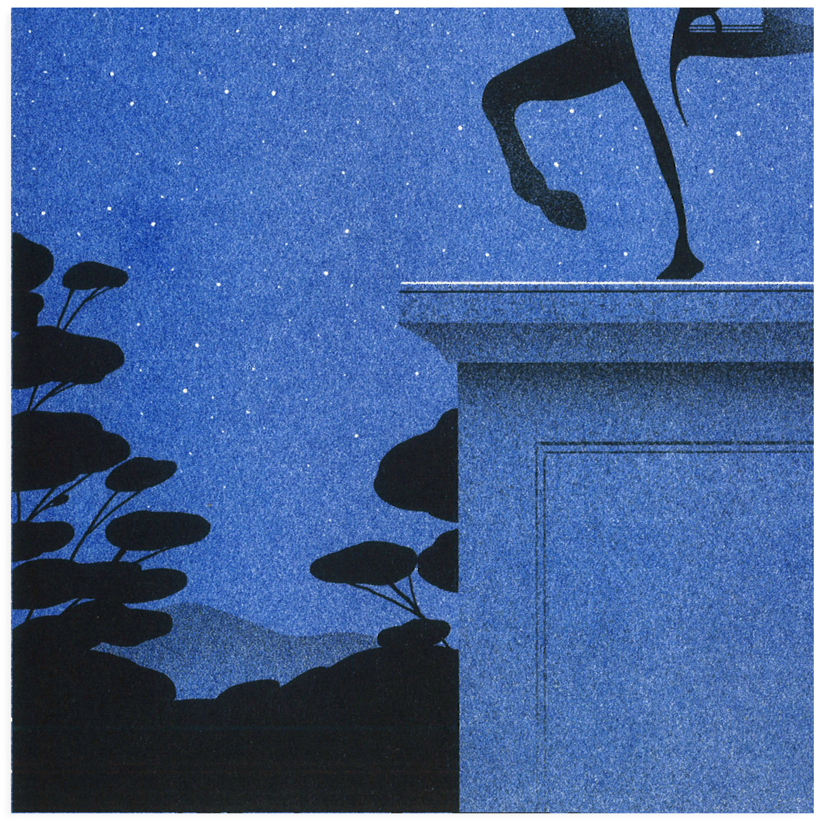 法國Sébastien Plassard畫作 Feu équestre