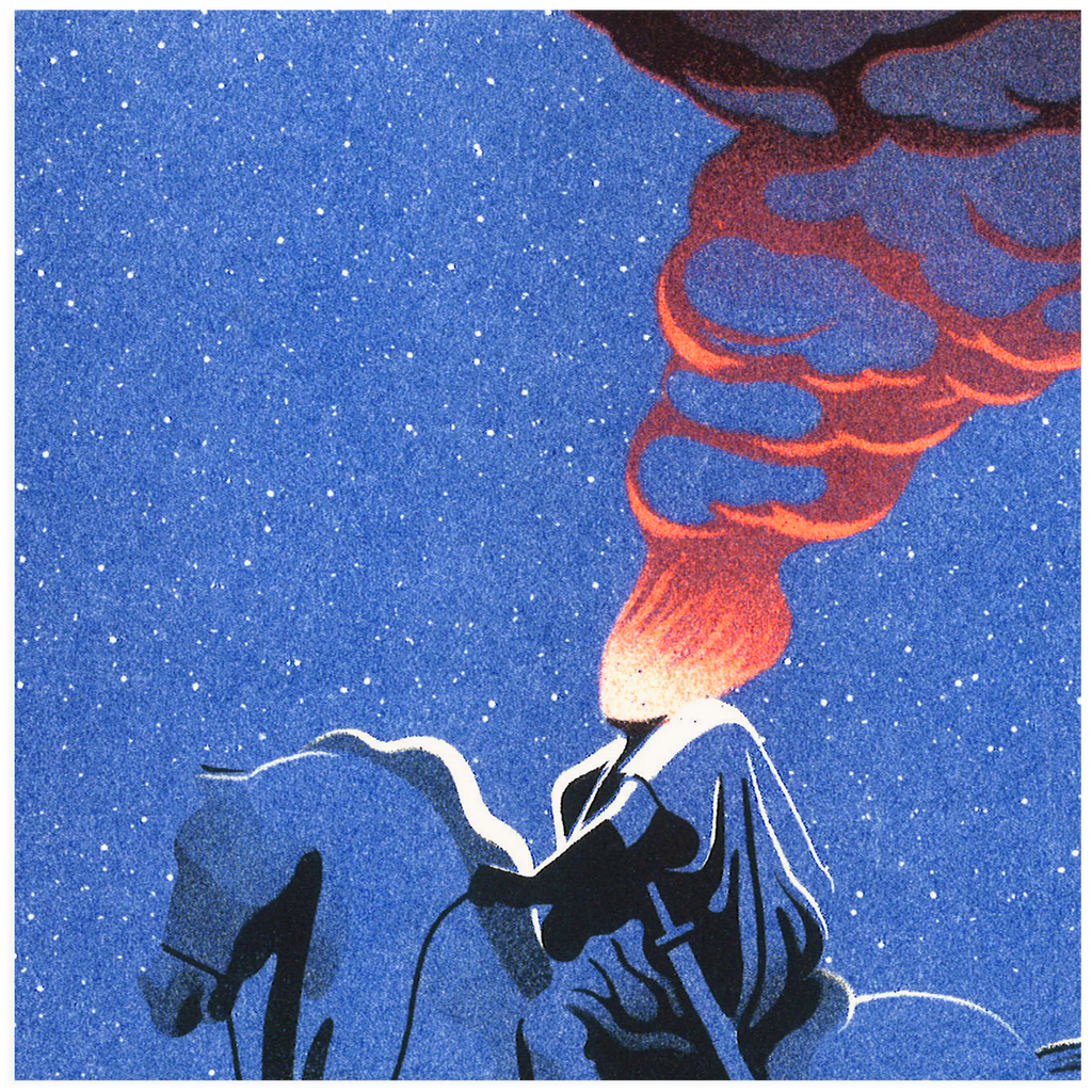 法國Sébastien Plassard畫作 Feu équestre