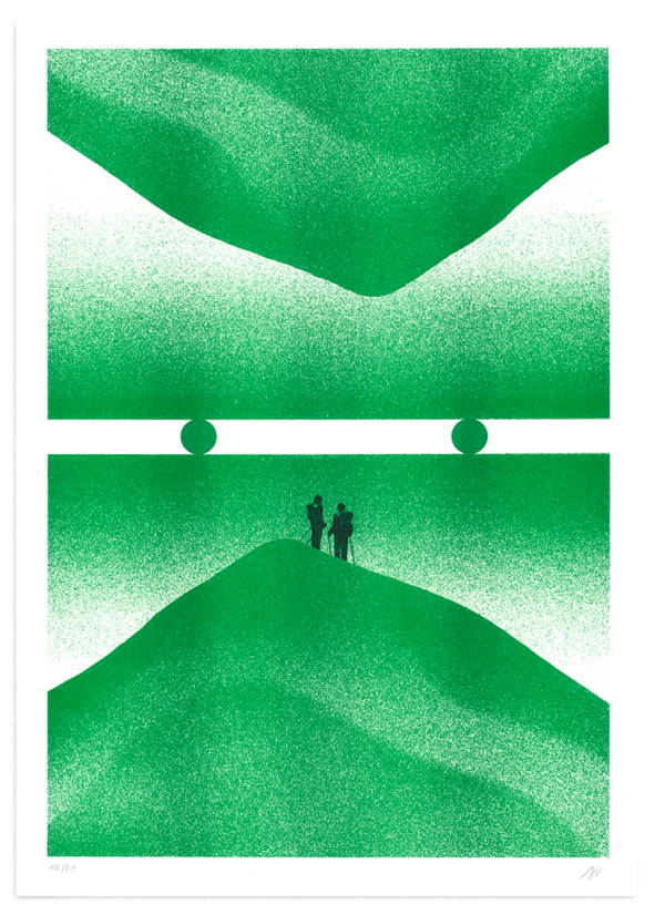 法國Sébastien Plassard畫作 Tandem pt.3