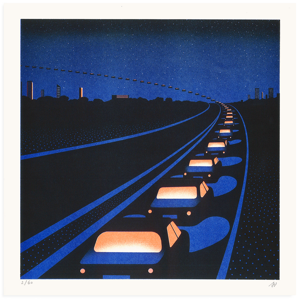 法國Sébastien Plassard畫作 Moonpers